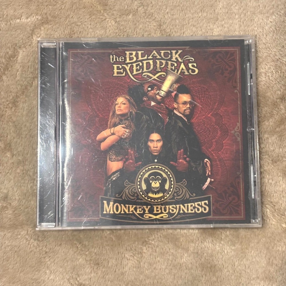 Black Eyed Peas Monkey Business CD 2005 Album Tested Hip Hop Pop Fergie